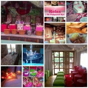 Be Pampered spa collage multiple